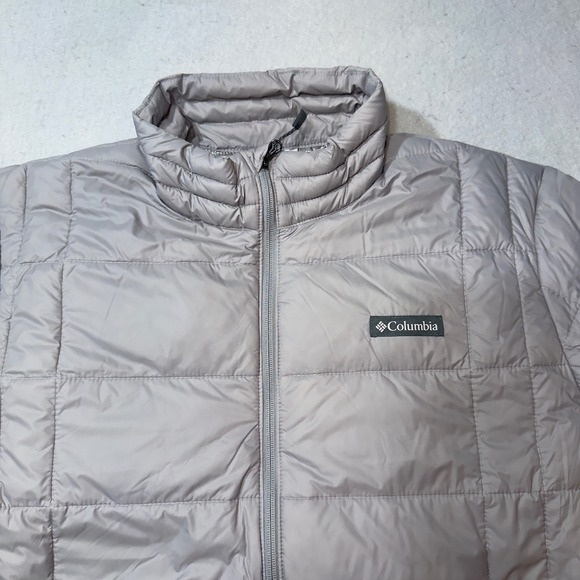 Columbia Voodoo Falls 590 TurboDown II Jacket Mens XL Grey XM8460-060 Puffer